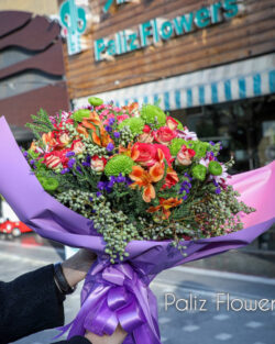 Mixed bouquets(5 high quality flowers)