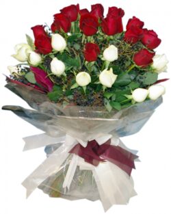 Red & White Roses(wonderful decoration)