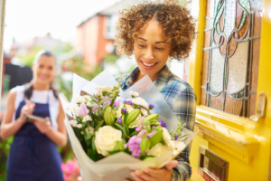 Ordering flowers online to Iran